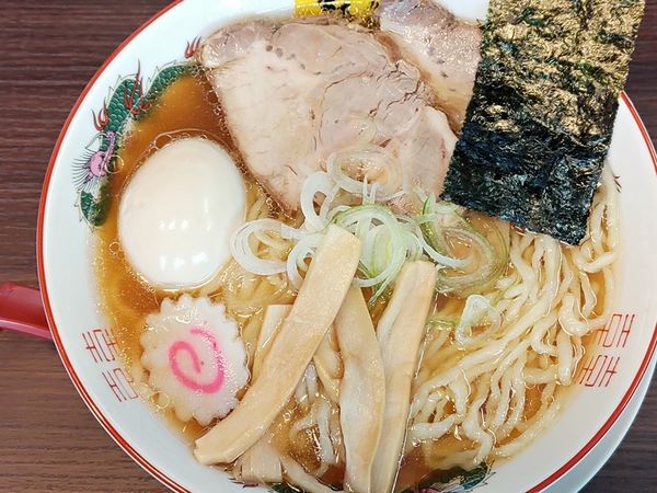 「味玉中華そば」@中華そば金ちゃん 東京 寒河江屋の写真