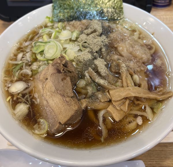 「【煮干しの虜】山形煮干しケンちゃんラーメン」@自家製中華そば 麺の虜の写真