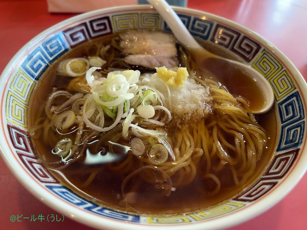 「朝ラーメン(500円)」@義けんラーメンの写真