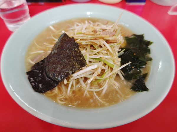 「ネギラーメン９００円」@ラーメンショップ 当麻店の写真
