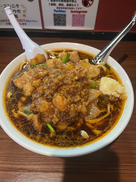 「スタ満ソバ(900円)」@元祖スタミナ満点らーめん すず鬼 熊谷うえちゃん店の写真