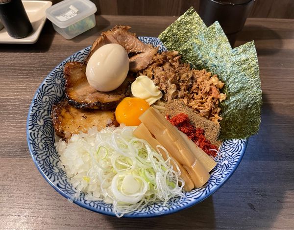 「特製まぜそば大」@狼煙 〜NOROSHI〜の写真