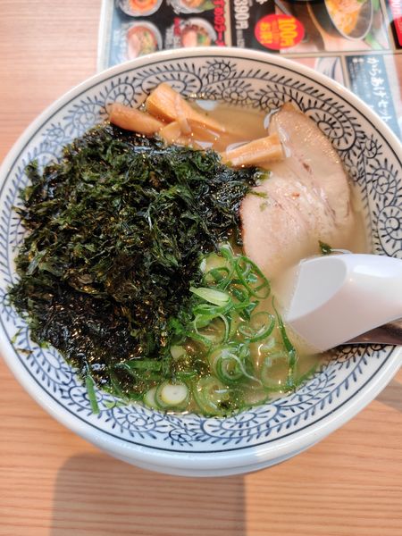 「磯海苔塩ラーメン」@丸源ラーメン 大泉学園店の写真