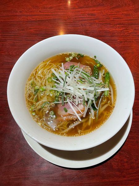 「鴨肉醤油麺(990円)」@健康中華庵 青蓮 日本大通り店の写真