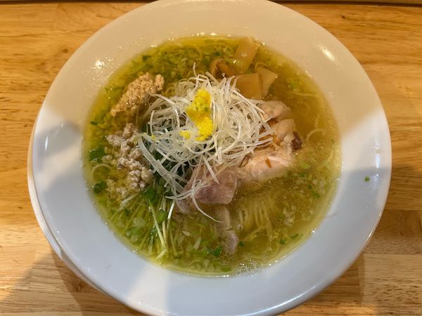 「とりそば(細麺)」@らーめん天神下 大喜の写真