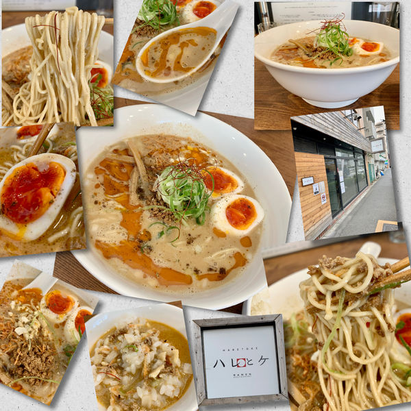 「担々麺（ストレート麺）1000円＋味玉」@ハレとケの写真