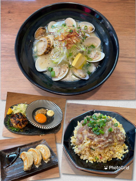 「【限定】貝出汁そば 他」@饗処 酒麺童子の写真