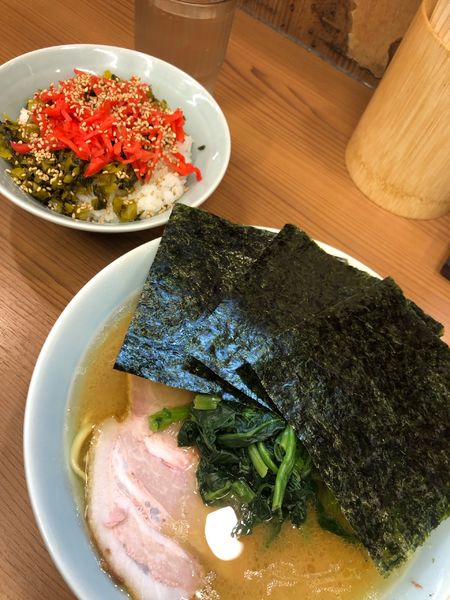 「並ラーメン　750」@家系らーめん 武将家 外伝の写真