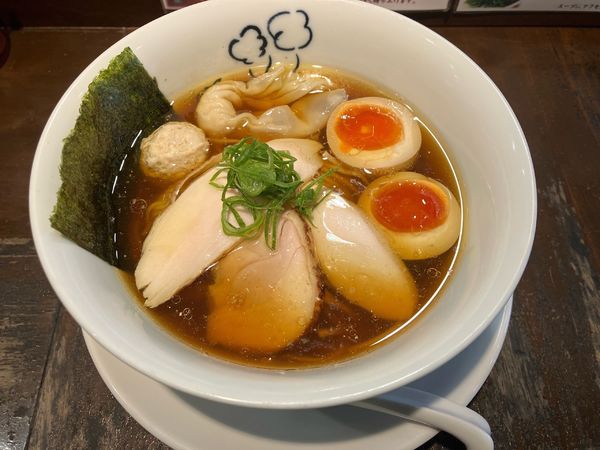 「特製鶏の醤油ラーメン」@鶏喰～TRICK～の写真