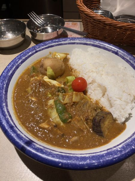 「ビーフ＋野菜カリー　1290円」@カリーライス専門店 エチオピア 本店の写真