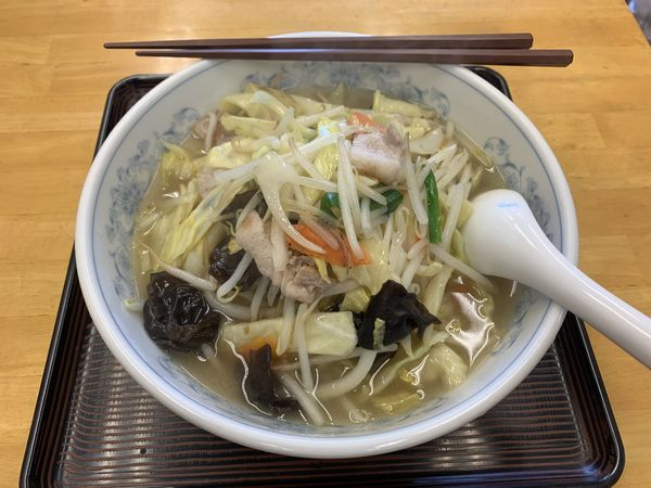 「タンメン 520円」@ぎょうざの満洲 新所沢西口店の写真