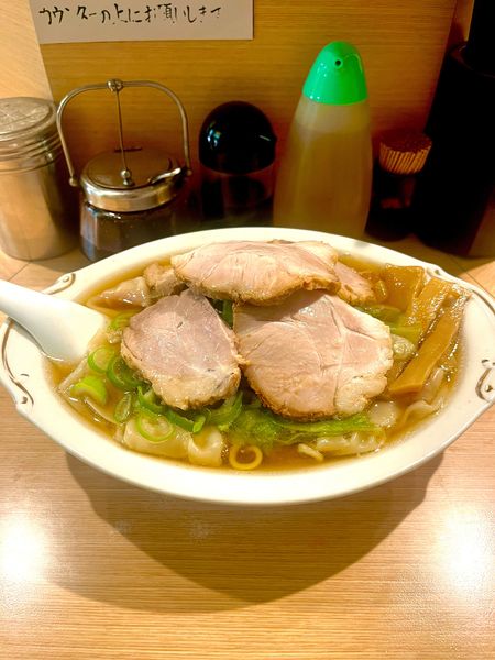 「チャーシューワンタン麺」@らーめん 田丸の写真