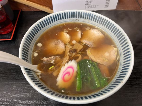 「チャーシューメン　800円」@福龍の写真
