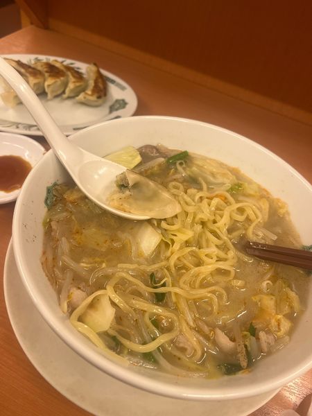 「野菜たっぷりタンメン」@日高屋 武蔵小山店の写真