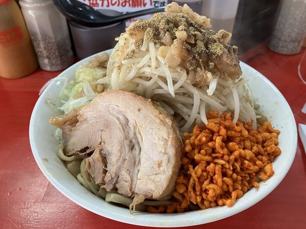 「まぜそば大」@鷹の目 川口店の写真