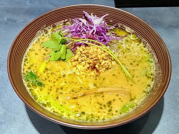 「味噌RAMENガパオ」@うずとかみなりの写真