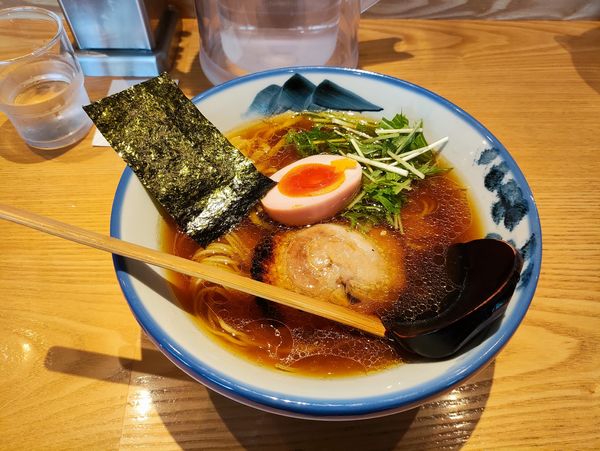 「柚子醤油ラーメン」@AFURI 立川店の写真