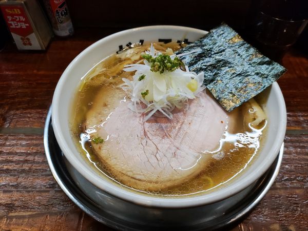 「塩ラーメン」@元祖一条流がんこラーメン たま館分店の写真