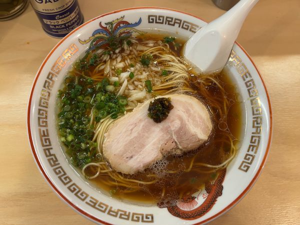 「腕刀そば900円」@麺尊RAGE中野腕刀の写真