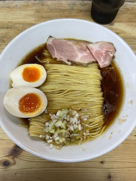 「醤油　味玉」@まつやの写真