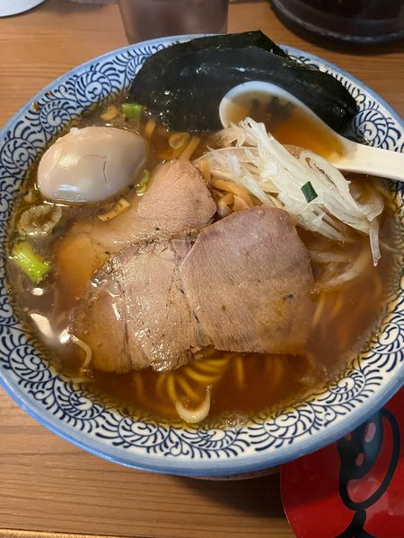 「上正油そば」@秋刀魚中華そば 生粋の写真