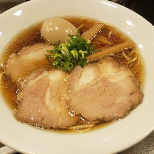 「特製中華そば」@中華そばと餃子の写真