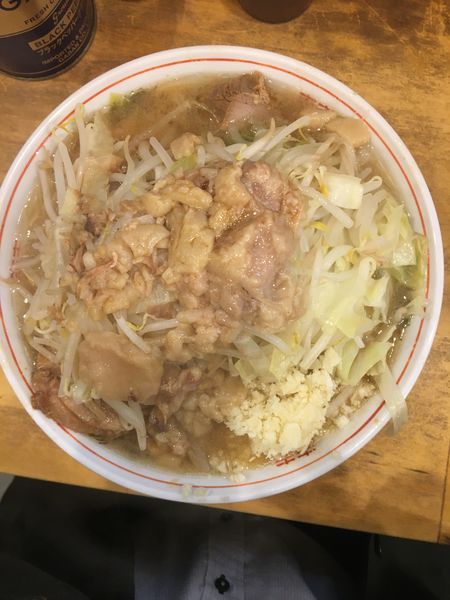 「大豚ラーメン　全部」@ラーメン二郎 前橋千代田町店の写真