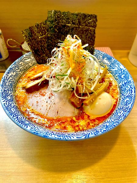 「特製ごまの辛いそばA」@中華そば 多賀野の写真