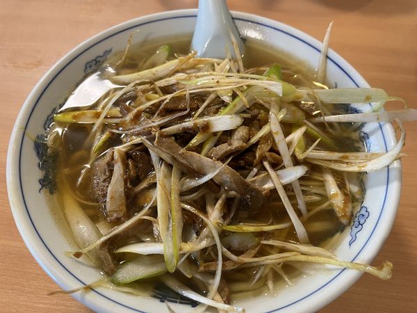 「特製ねぎソバ」@オーモリラーメンせいほう 国道店の写真