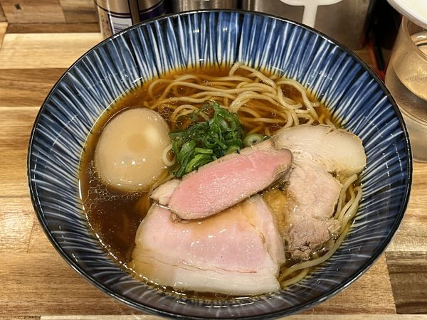 「味玉醤油」@ハちゃんラーメンの写真