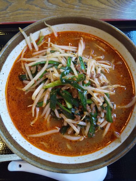 「台湾風ラーメン（味噌）」@みっちゃんの店の写真