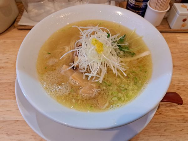 「とりそば塩」@らーめん天神下 大喜の写真