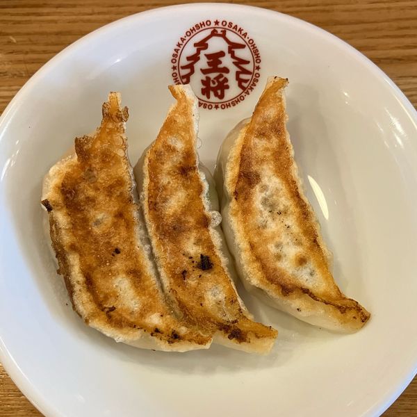 「元祖焼き餃子小3個190円他」@大阪王将 穴川インター店の写真