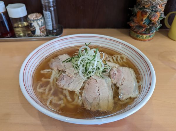 「喜多方醤油ラーメン」@魂麺の写真