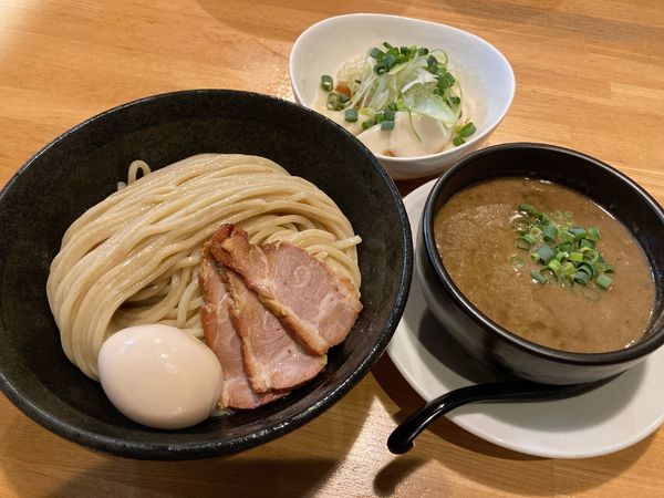 「味玉つけめん・大盛」@つけめん・まぜそば むじゃきの写真