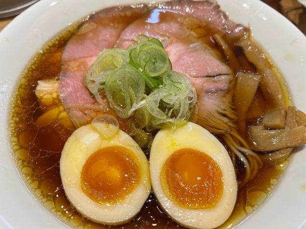 「特製会津地鶏らーめん〈醤油〉」@らぁ麺おかむらの写真