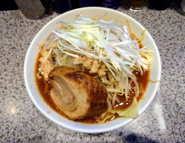 「辛いラーメン 並盛」@ラーメン宮郎の写真