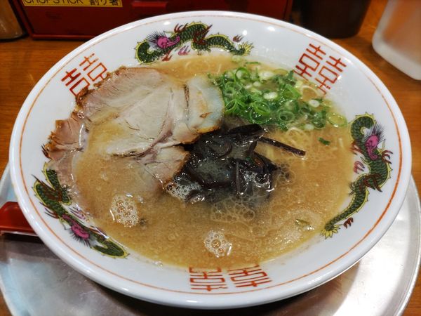 「ガツンラーメン+替玉」@博多ラーメン ガツン 蔵前店の写真