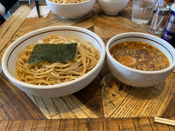 「うけそば 900円 中盛り」@BASSOの写真