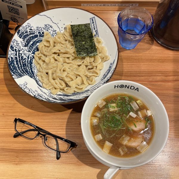 「自家製手揉み つけめん 並」@本田麺業 神田西口駅前店の写真