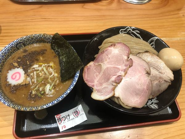 「特製濃厚つけめん(特盛)1580円」@松戸中華そば 富田食堂 東千葉店の写真