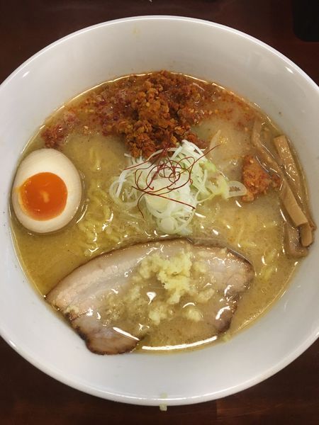 「辛味噌らーめん(900円)」@らーめん風の写真