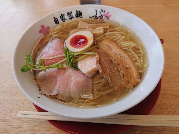 「だし塩ラーメン」@ラーメンさくらまる 三田店の写真