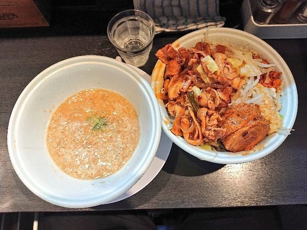 「回鍋肉二郎系つけ麺」@らーめん 三極志の写真