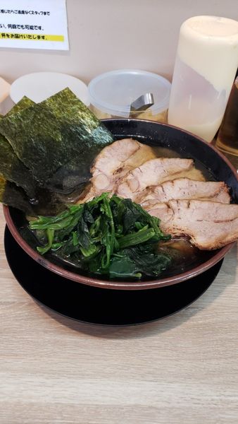 「朝ラー＋チャーシュー＋ライス🍚」@ラーメン桜道の写真