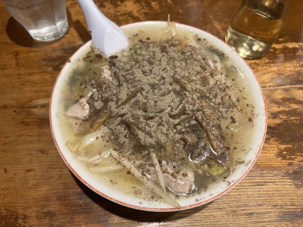 「〜本日の限定らーめん 〜 コショーそば 900円」@渡なべの写真