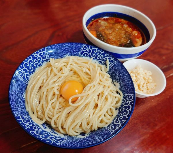 「辛味たぬきつけ麺」@各務原 大勝軒の写真
