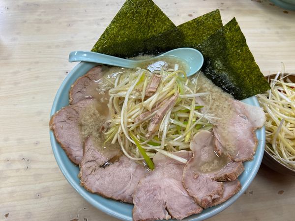 「ネギコテチャーシューメン中盛　カタコイオオ」@ラーメンショップ 石下店の写真