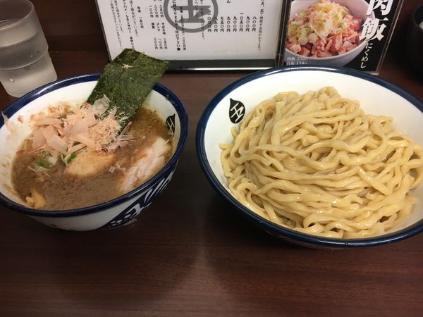 「つけ麺 中盛」@つけめん 玉 本店の写真