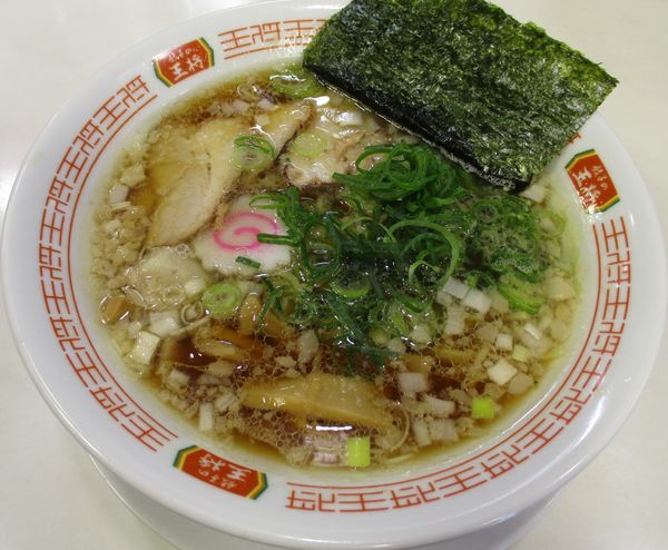 「忘れられない”中華そば”　748円」@餃子の王将 西日暮里店の写真